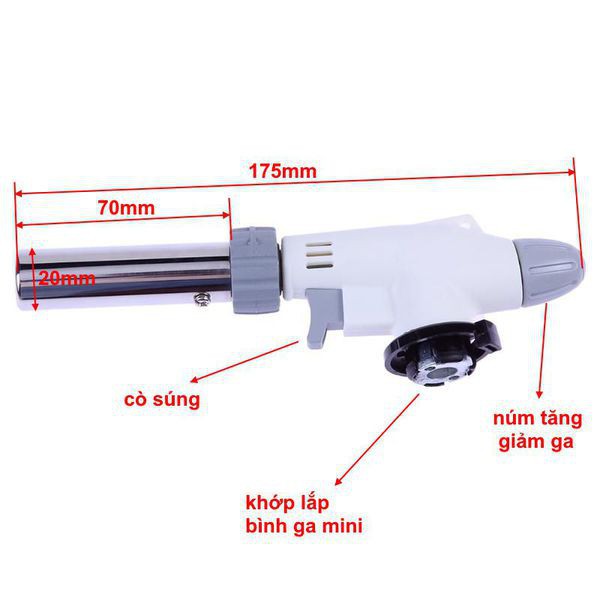 [HCM][FREE 20K SHIP+ QUÀ TẶNG] KHÒ GAS TRẮNG HÀN QUỐC FLAME GU N 920