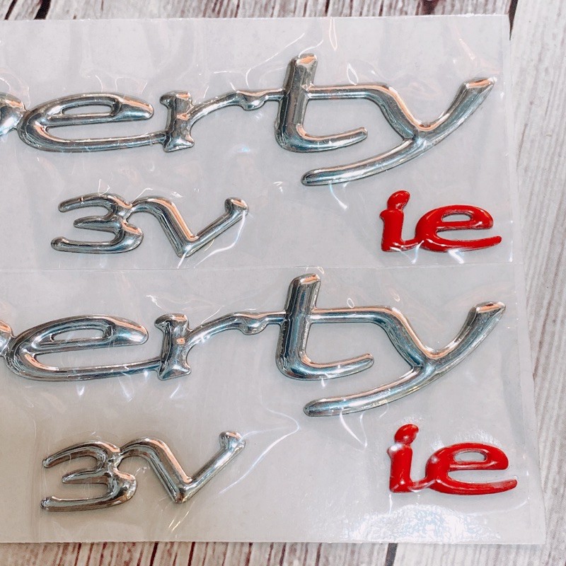 Tem nổi dán xe Liberty 125-150 3V ie