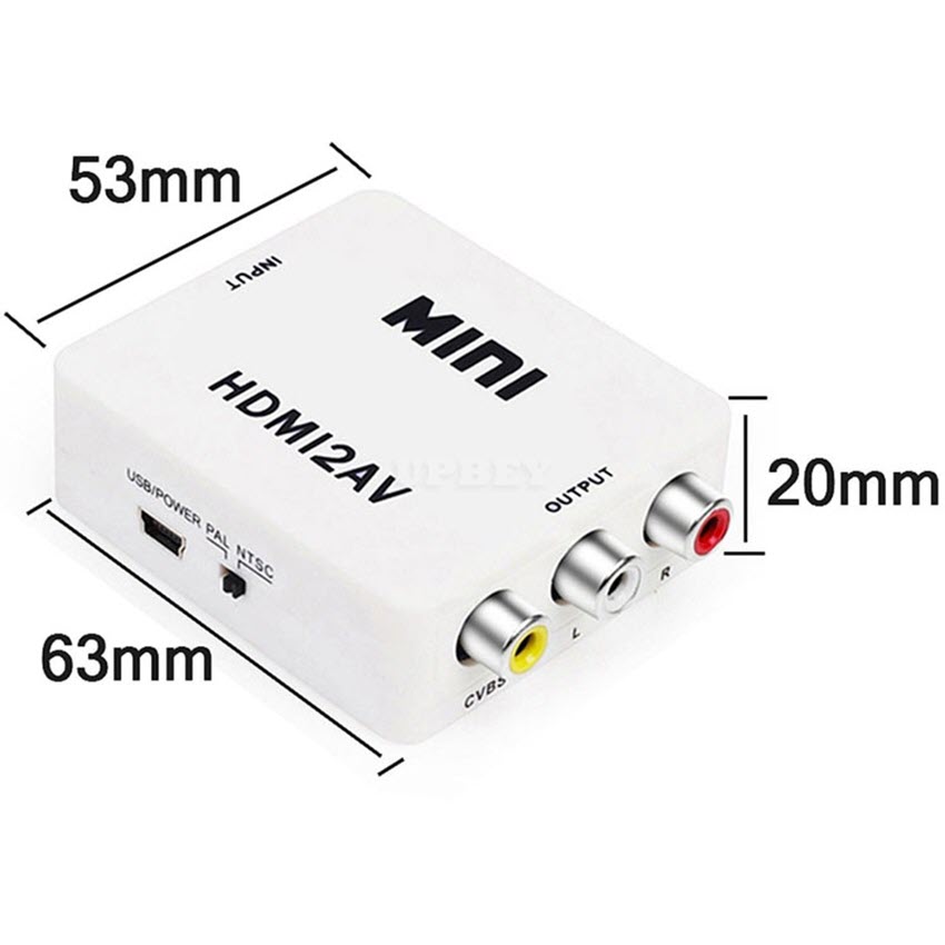 Bộ chuyển đổi HDMI sang AV HDMI2AV chất lượng cao