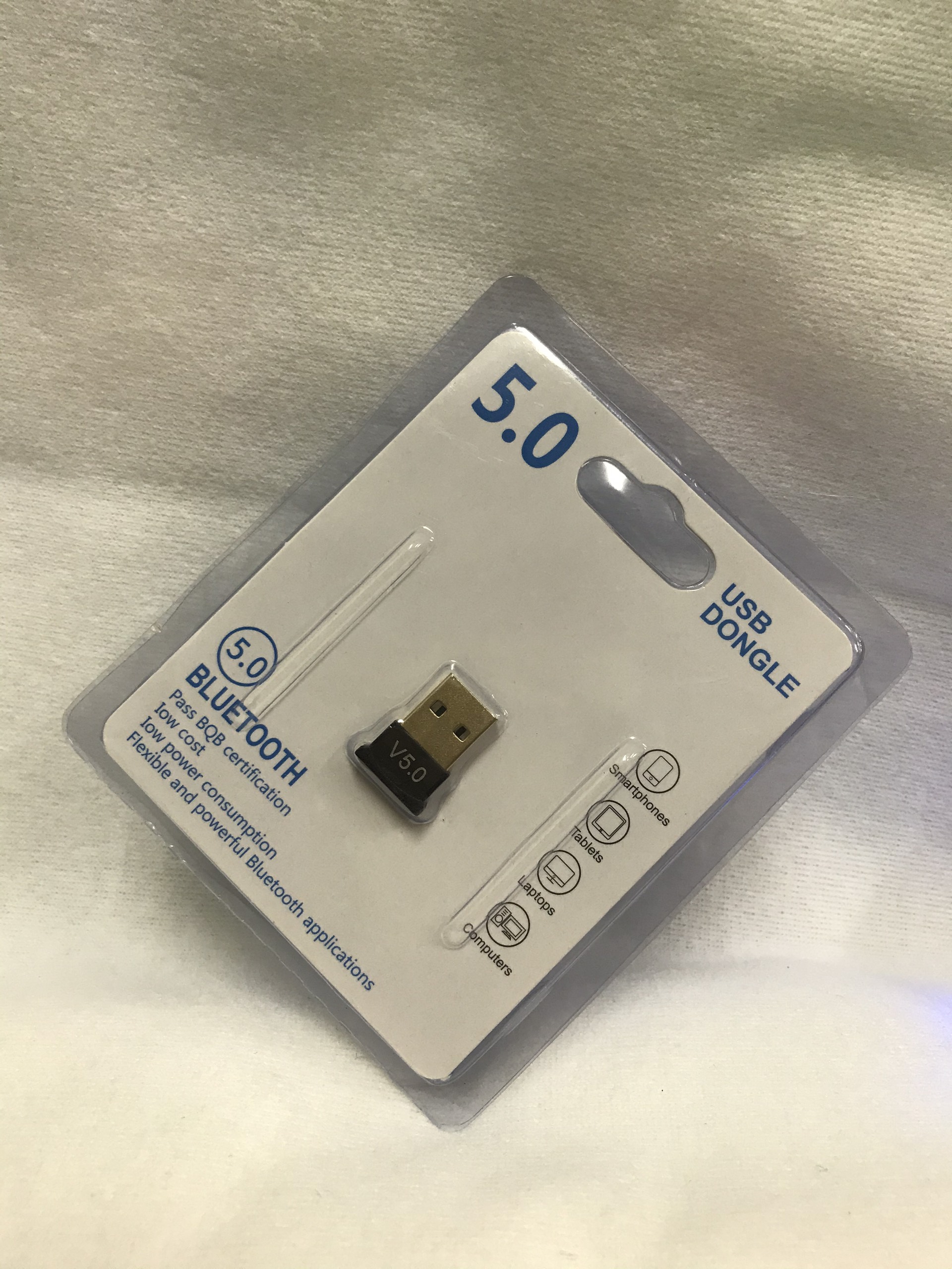 [HCM]USB Bluetooth 5.0 Dongle CSR thu phát bluetooth tốc độ cao cho PC và Laptop