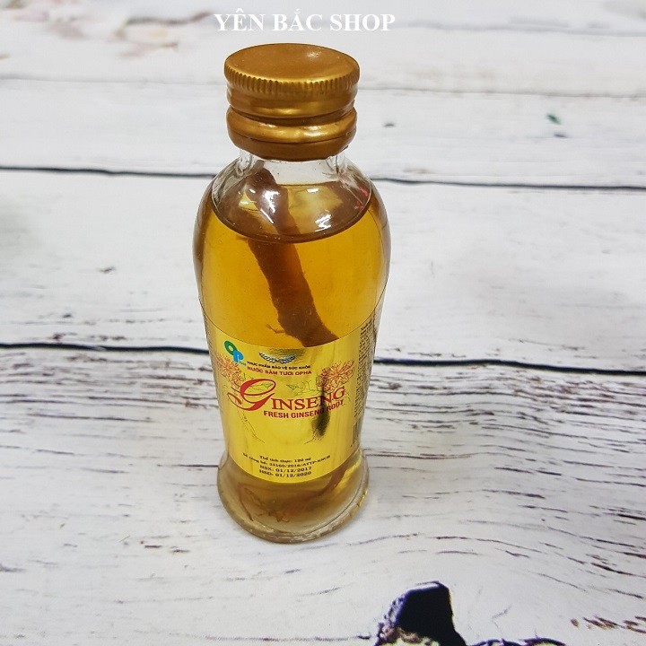 Nước Củ Nhân Sâm Tươi Hàn Quốc 120ml Chai