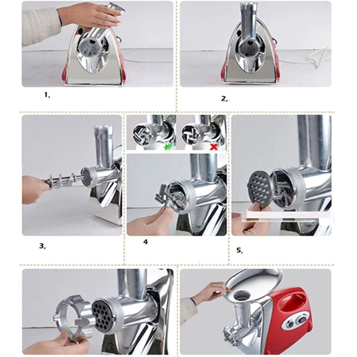 Máy Xay Thịt, Đùn Thịt Làm Lạp Xưởng Đa Năng 2800w