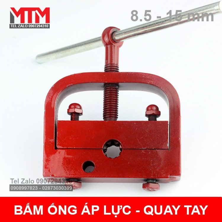 Máy bấm đầu ống áp lực cao quay tay