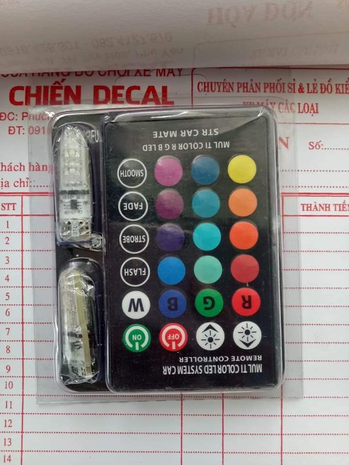 Bộ led đemi xinhan 16 màu ,lắp nhiều loại xe