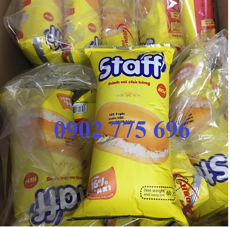 10 Bịch Bánh Mì Chà Bông Staff