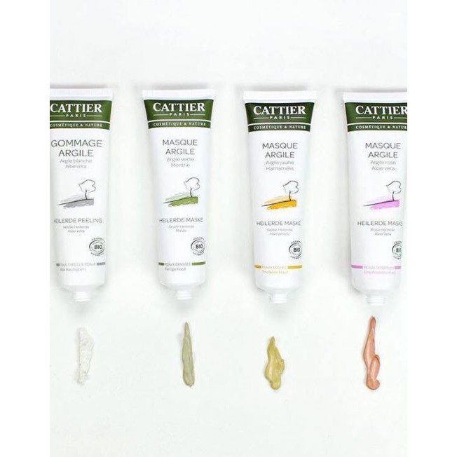 Mặt nạ đất sét xanh Cattier Green Clay Mask