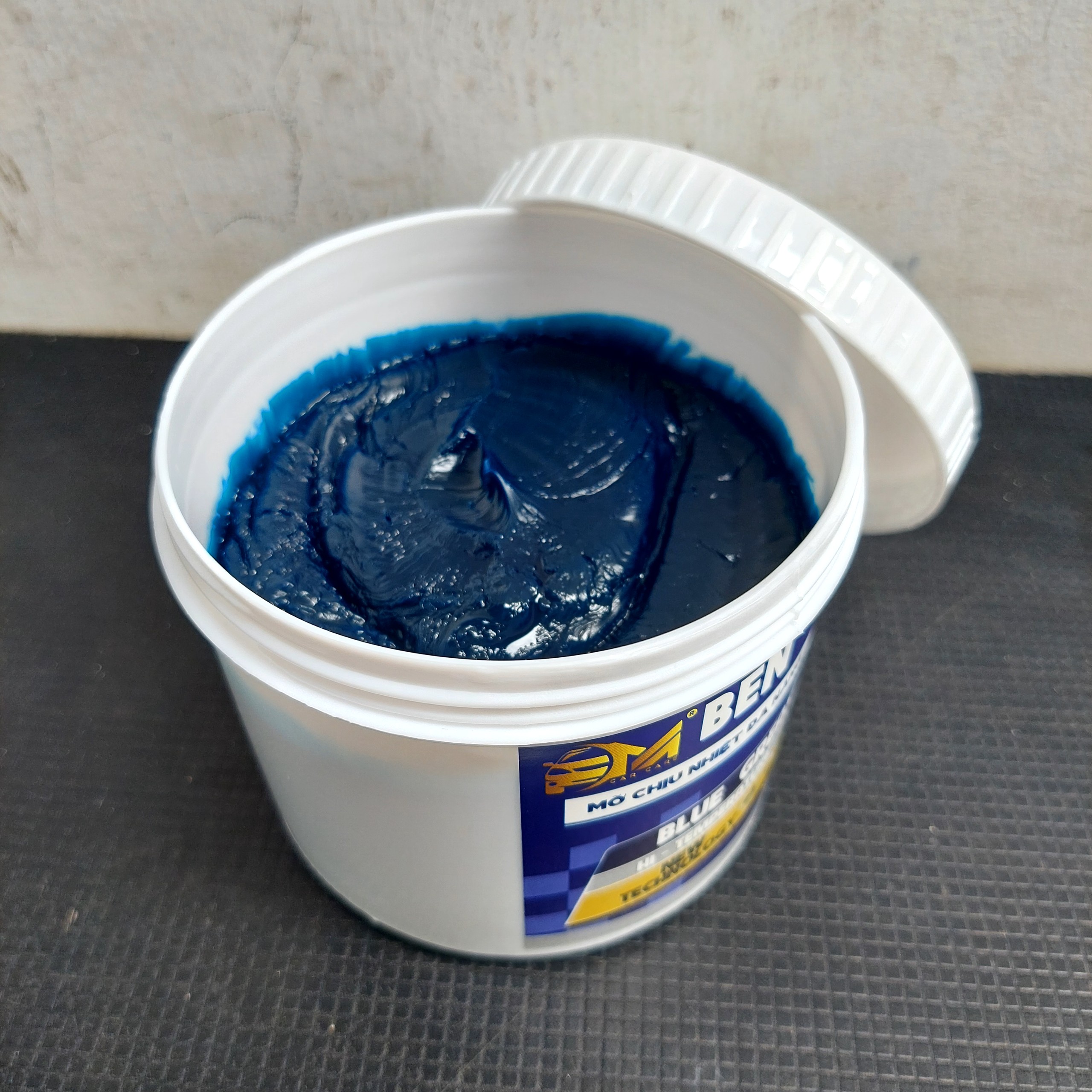 [Mỡ chịu nhiệt xanh 260 độ] BEN BLUE GREASE EP3 450gr