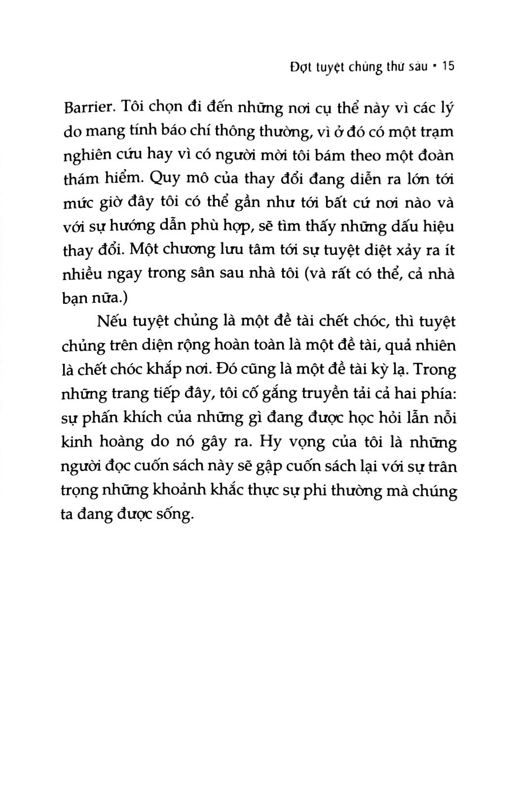 Fahasa - Đợt Tuyệt Chủng Thứ Sáu