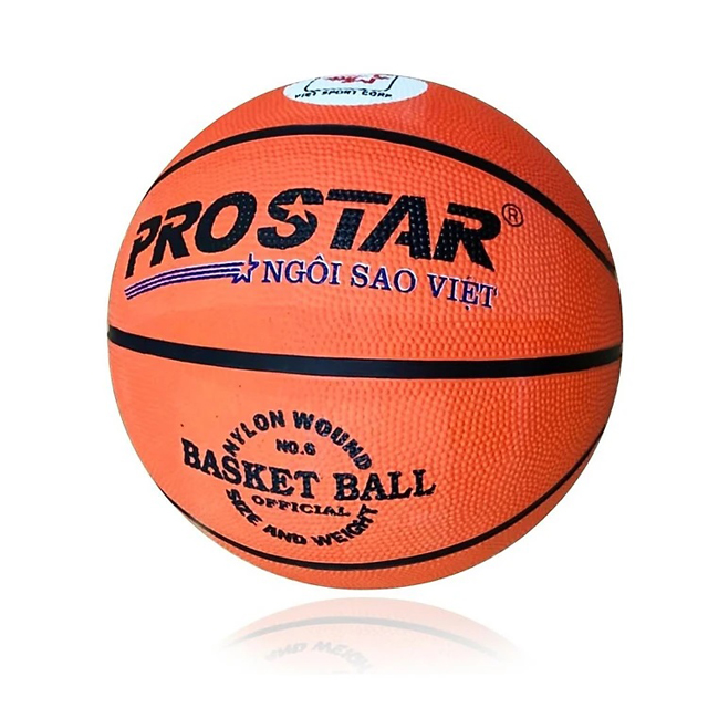 Quả bóng rổ cao su Prostar số 5 (màu cam)