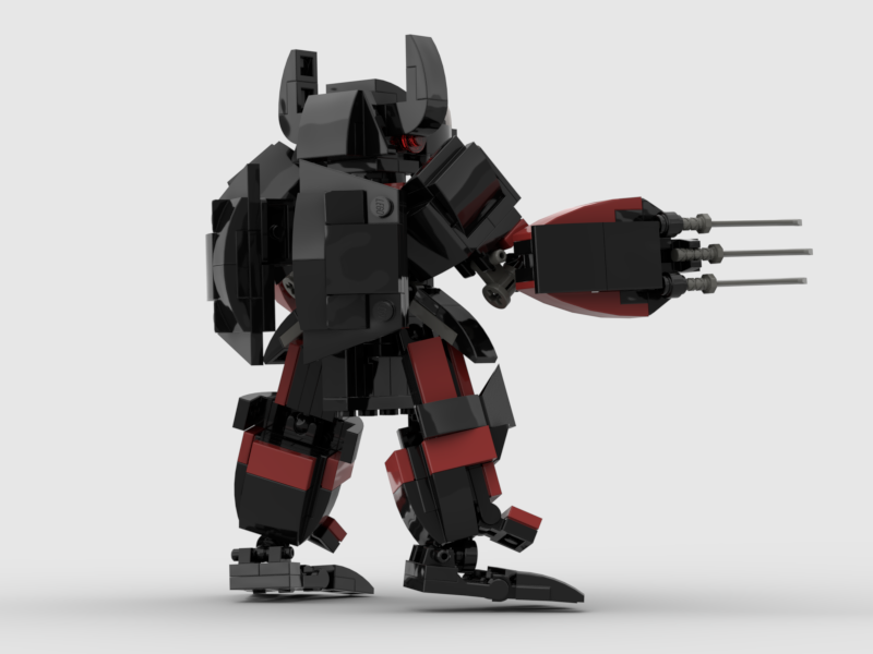 Le Go Đồ Chơi Lắp Ráp Robot Moc Mech Digimon Bạo Long