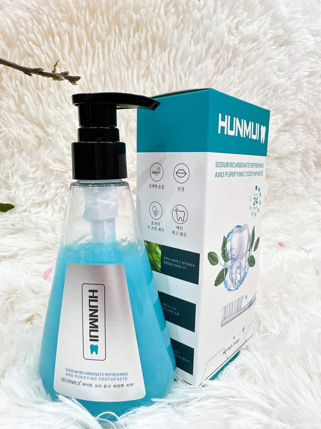 Kem Đánh Răng Hunmui ( CHÍNH HÃNG- CÓ HỘP ) - Kem Đánh Răng Thơm, Trắng Răng-Vệ Sinh Răng Miệng, Hết Hôi Miệng