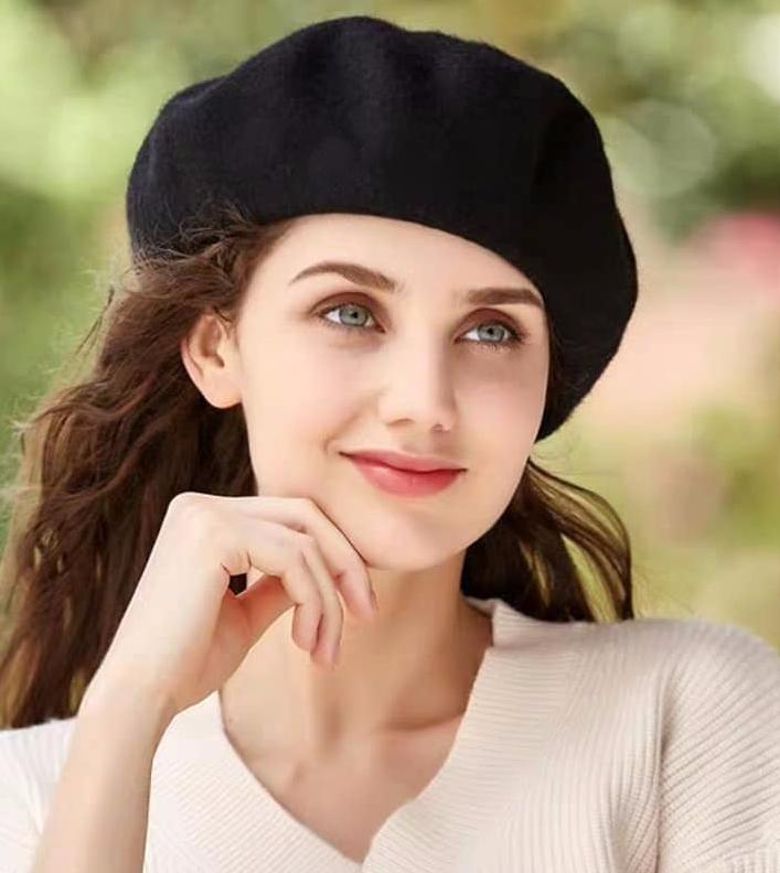 [HCM]NÓN MŨ BERET NỮ THỜI TRANG CHÂU ÂU