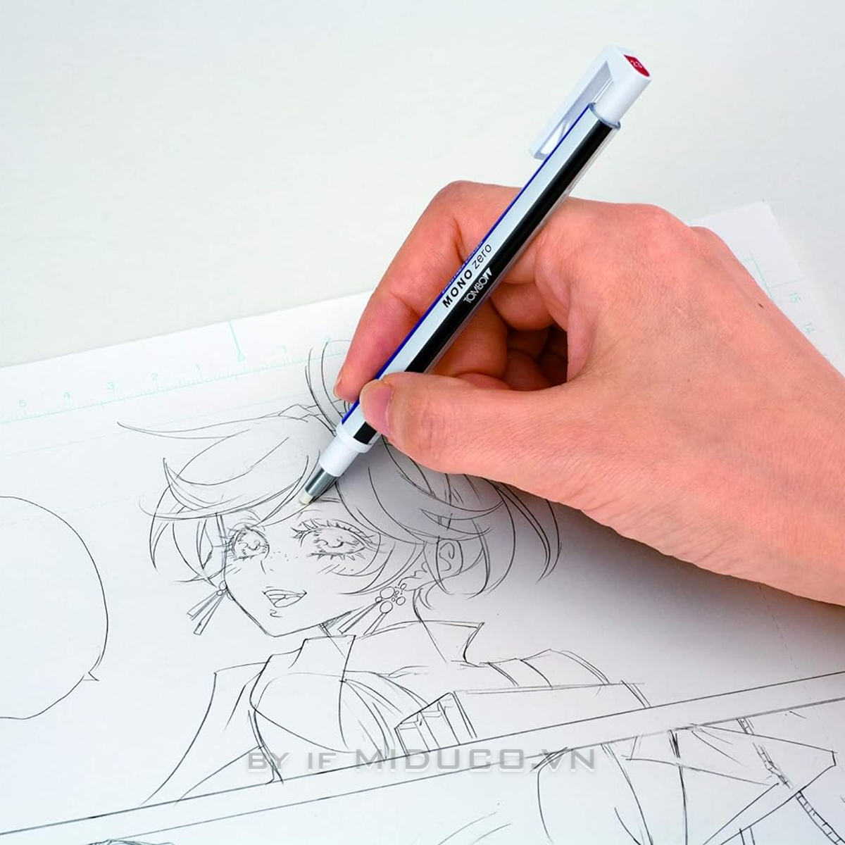 Bút Tẩy Tombow Mono zero chính hãng (đầu tròn)