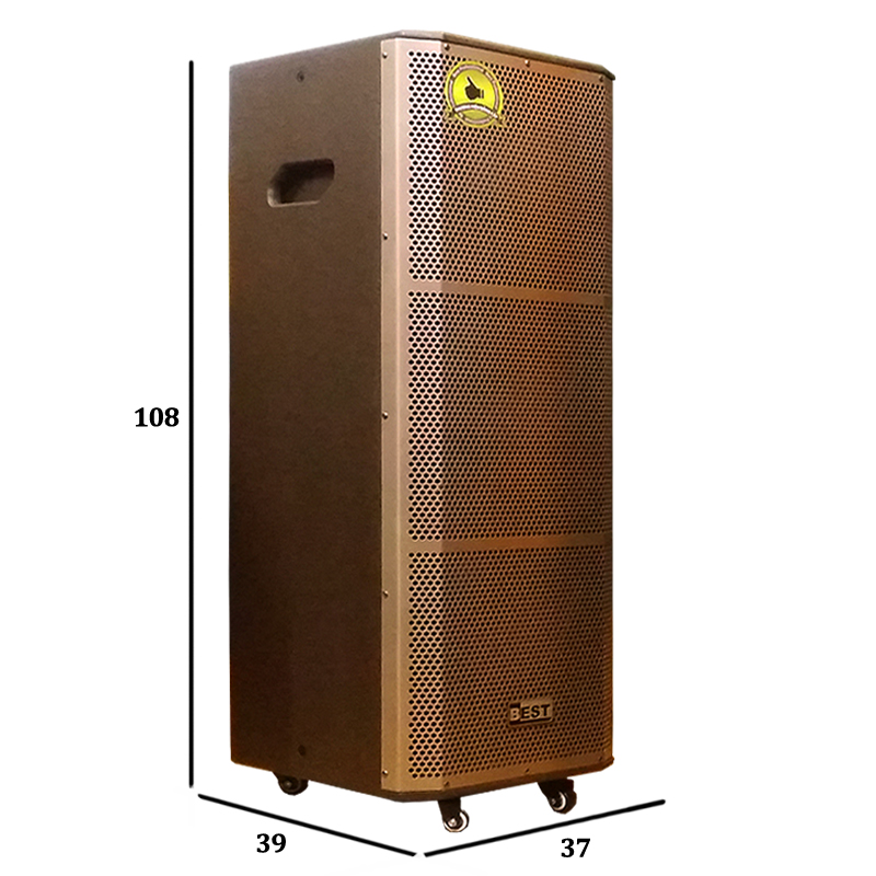 Loa kéo di động 2 bass Bradwell Best BT-8800 phiên bản mới