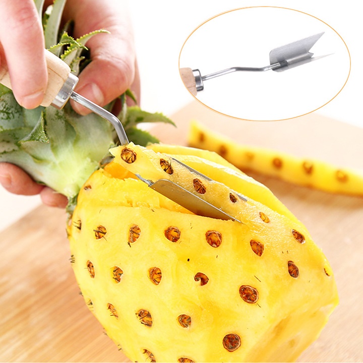 Dụng cụ cắt mắt thơm - mắt khóm hình chữ v