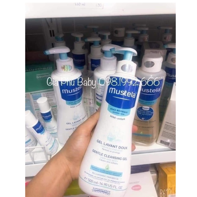 Sữa Tắm Mustela chai ( 500ml - 200ml )
