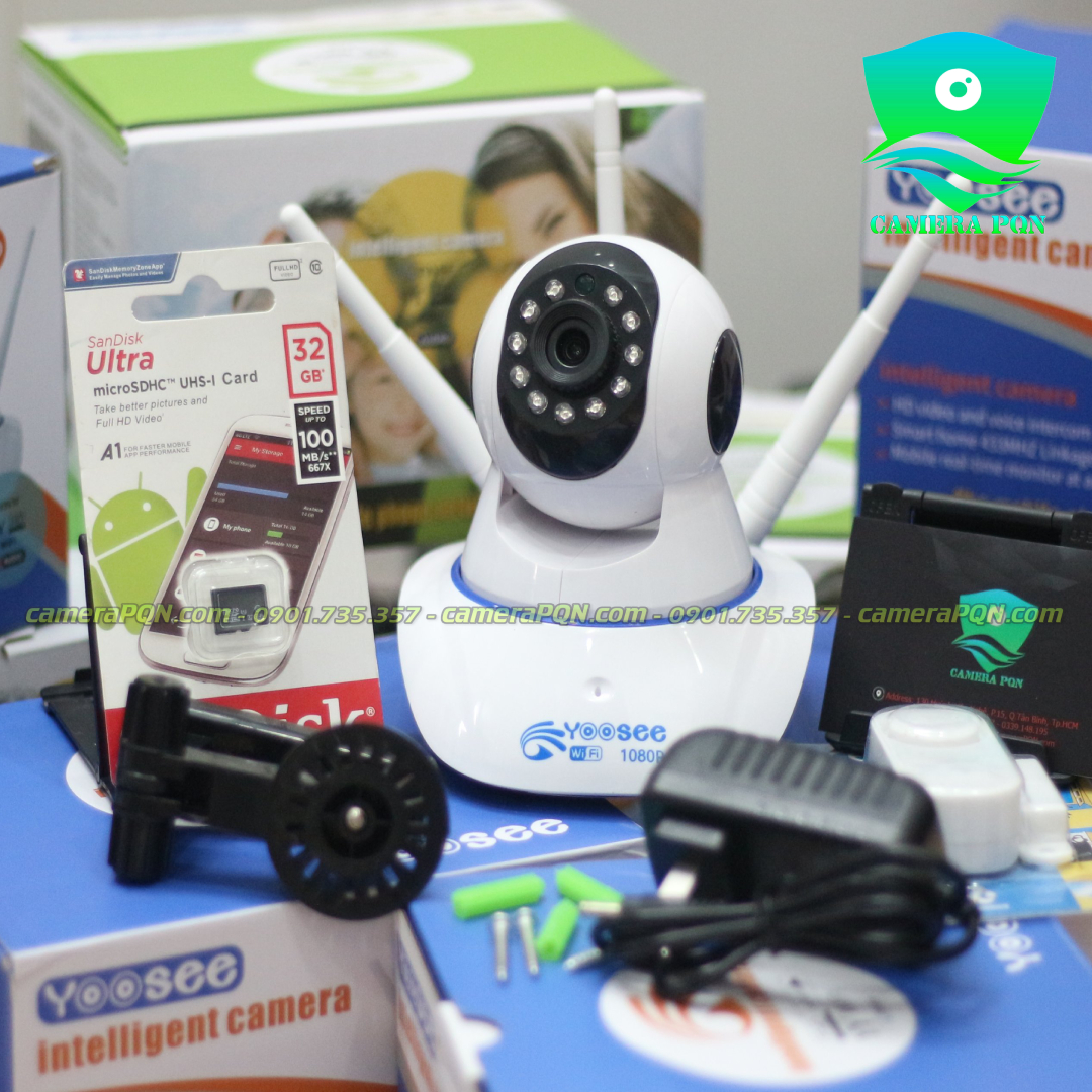 Camera Yoosee 3 Anten 2.0M - 1080P - Hình ảnh cực nét