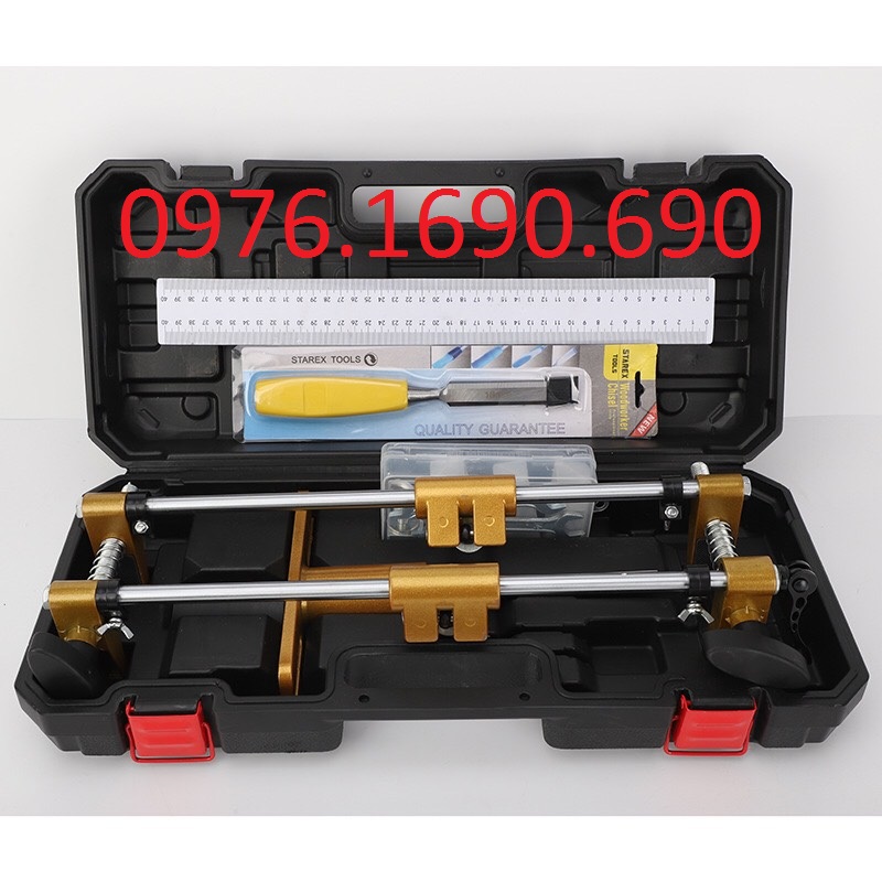 [HCM]BỘ CỮ ĐỤC KHÓA CỬA GỖ DÙNG CHO MÁY KHOAN