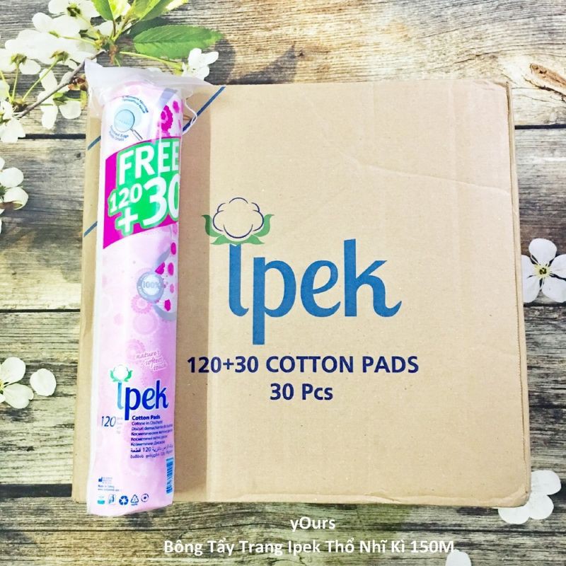 Bông Tẩy Trang Ipek Thổ Nhĩ Kỳ 150 miếng
