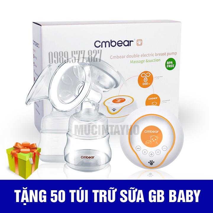 Thân máy hút sữa điện đôi Cmbear
