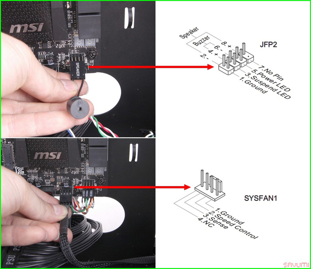 Còi gắng mainboard máy tính -Speaker cho mainboard, còi beep bip mainboard