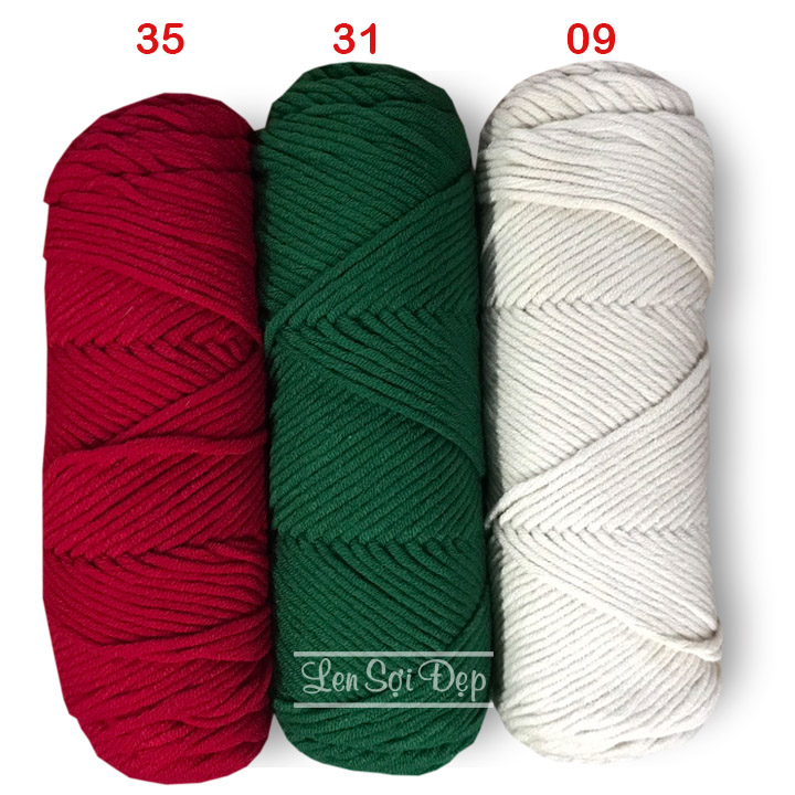 Len Ống Nội Địa 3.5mm Cuộn 100g