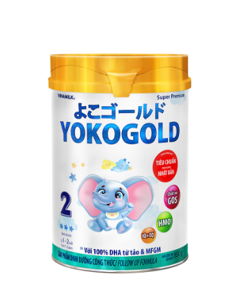 [Hoàn tiền 12%] Sữa bột YOKOGOLD 2 - lon 850g (cho trẻ từ 1 - 2 tuổi)