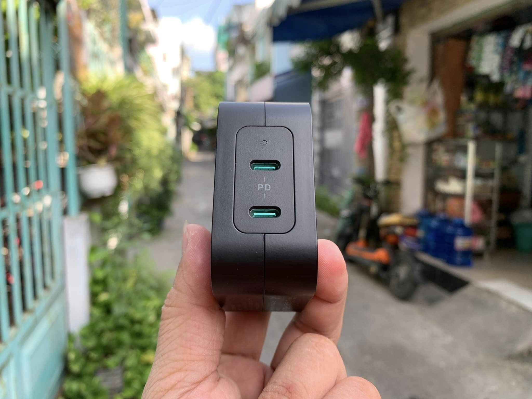 Củ sạc / Cốc sạc Ravpower 90W kèm cáp C to C