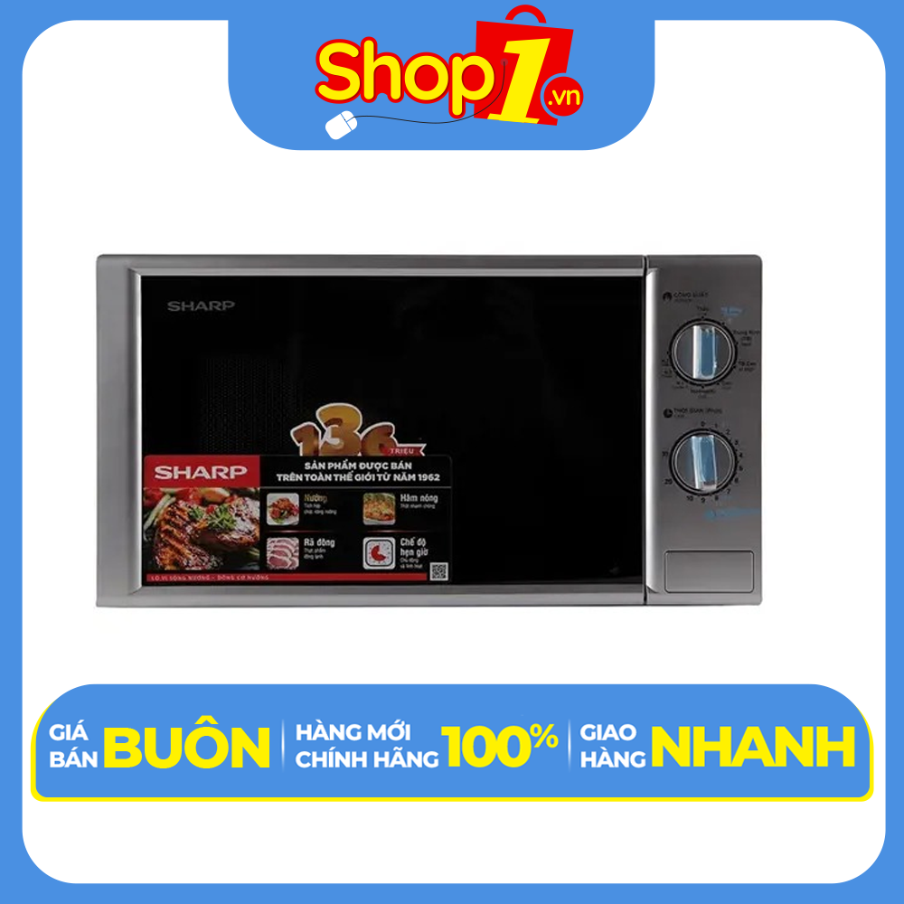 Lò vi sóng cơ có nướng 20l sharp r-g228vn-sl