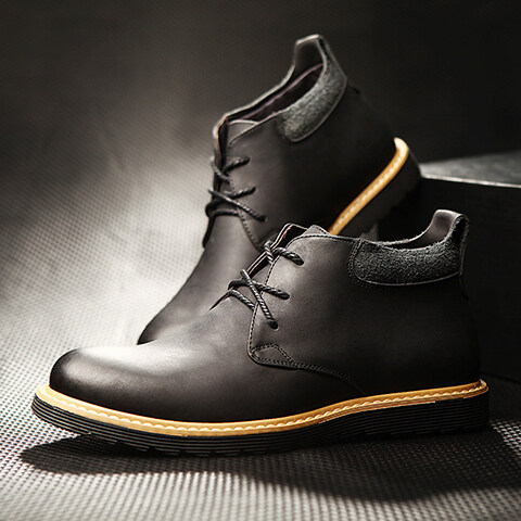 Giày Bốt Cổ Thấp Da Nam Clarks - Desert Boot 2826