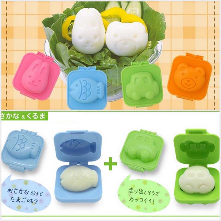 Khuôn Ép Cơm Xôi Hoạt Hình Xinh Xắn