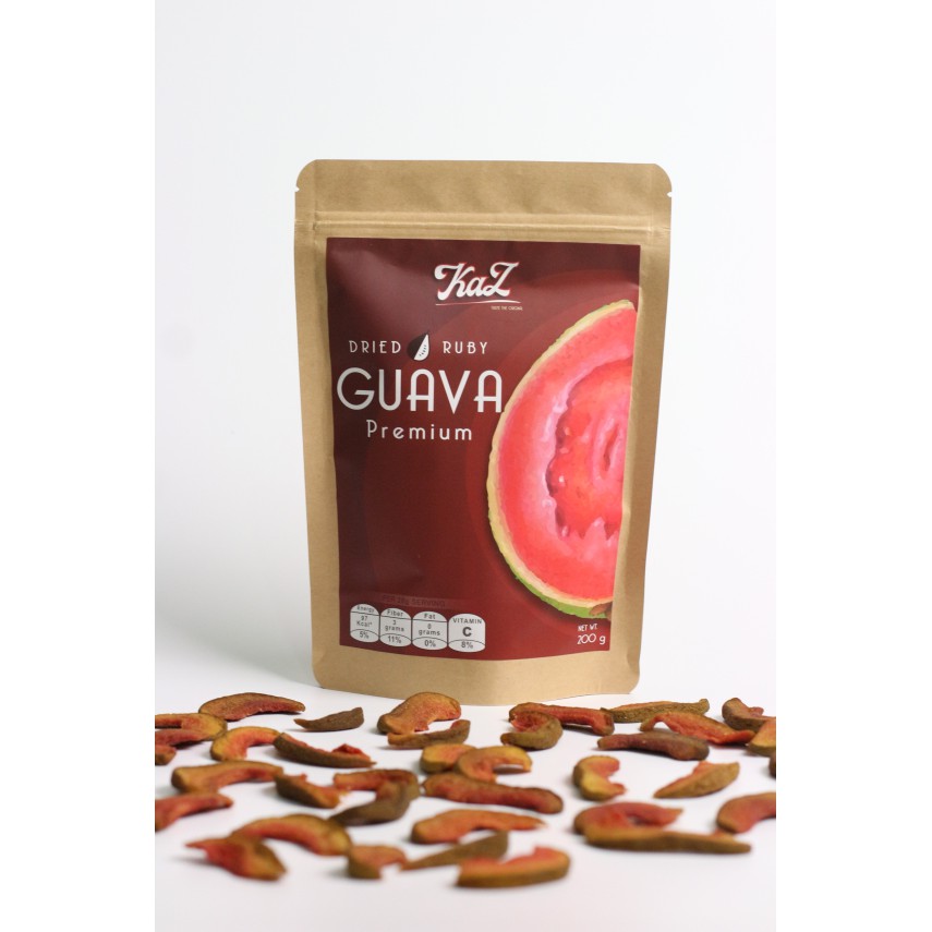 Ổi Ruby Sấy Dẻo, Ngọt Tự Nhiên KAZ 100G - Soft Dried Guava