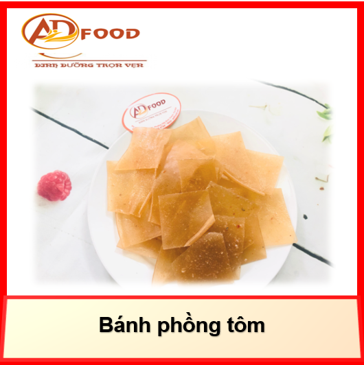 Bánh phồng tôm cà mau thơm ngon túi 100gr