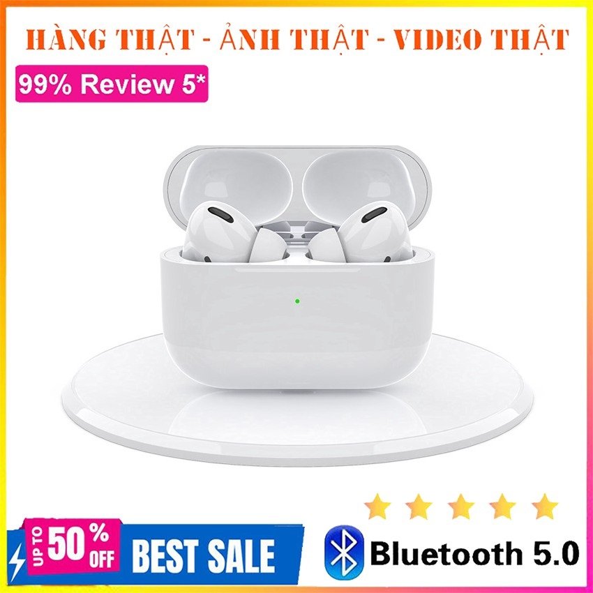 Tai nghe Bluetooth Không dây i13 Dòng Mới Cảm Ứng Cực Nhạy Tăng Chỉnh Âm Lượng Thời Lương Pin Tốt Sang Trọng Màu Trắng - Bảo hành 1 đổi 1