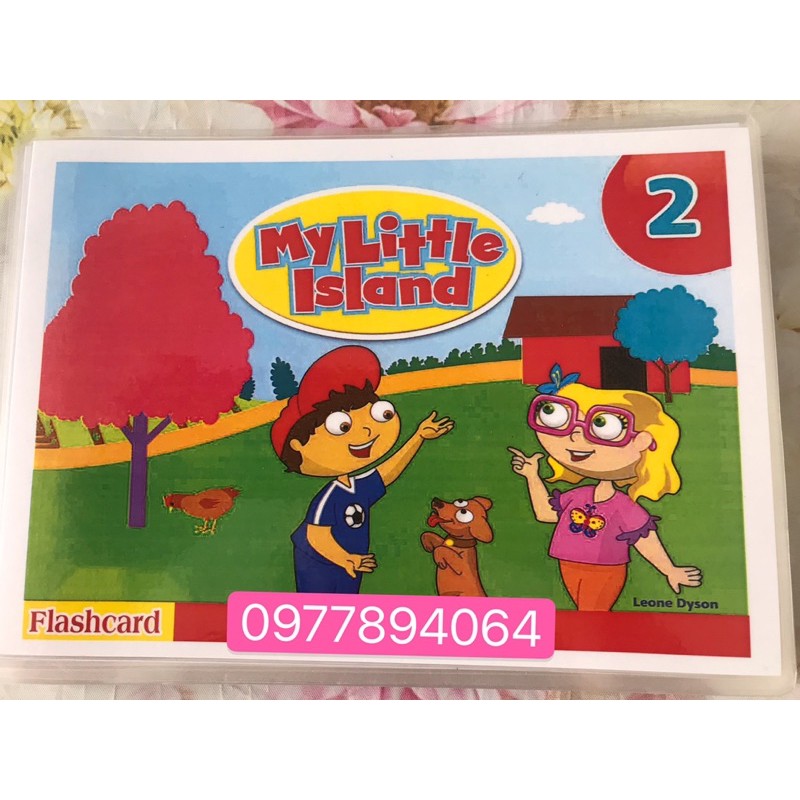 Thẻ Flashcards My Little Island 1-2-3 ( ép plastics bền đẹp)