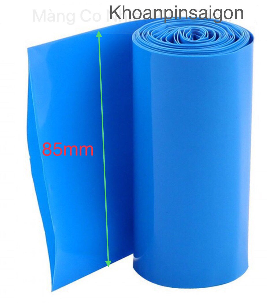 màng co nhiệt pvc 86mm, 1 mét- 20mét