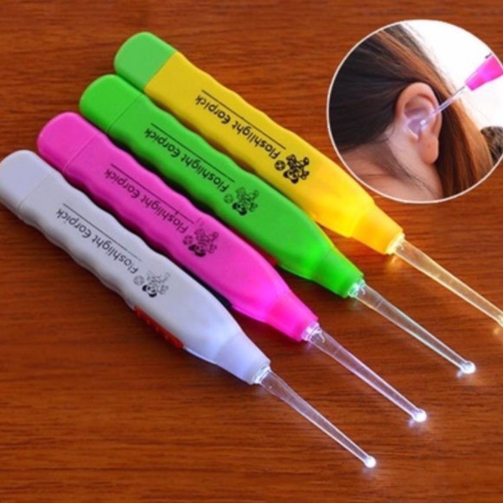 Combo 2 Cây Lấy Ráy Tai Có Đèn  - Cây Lấy Ráy Tai