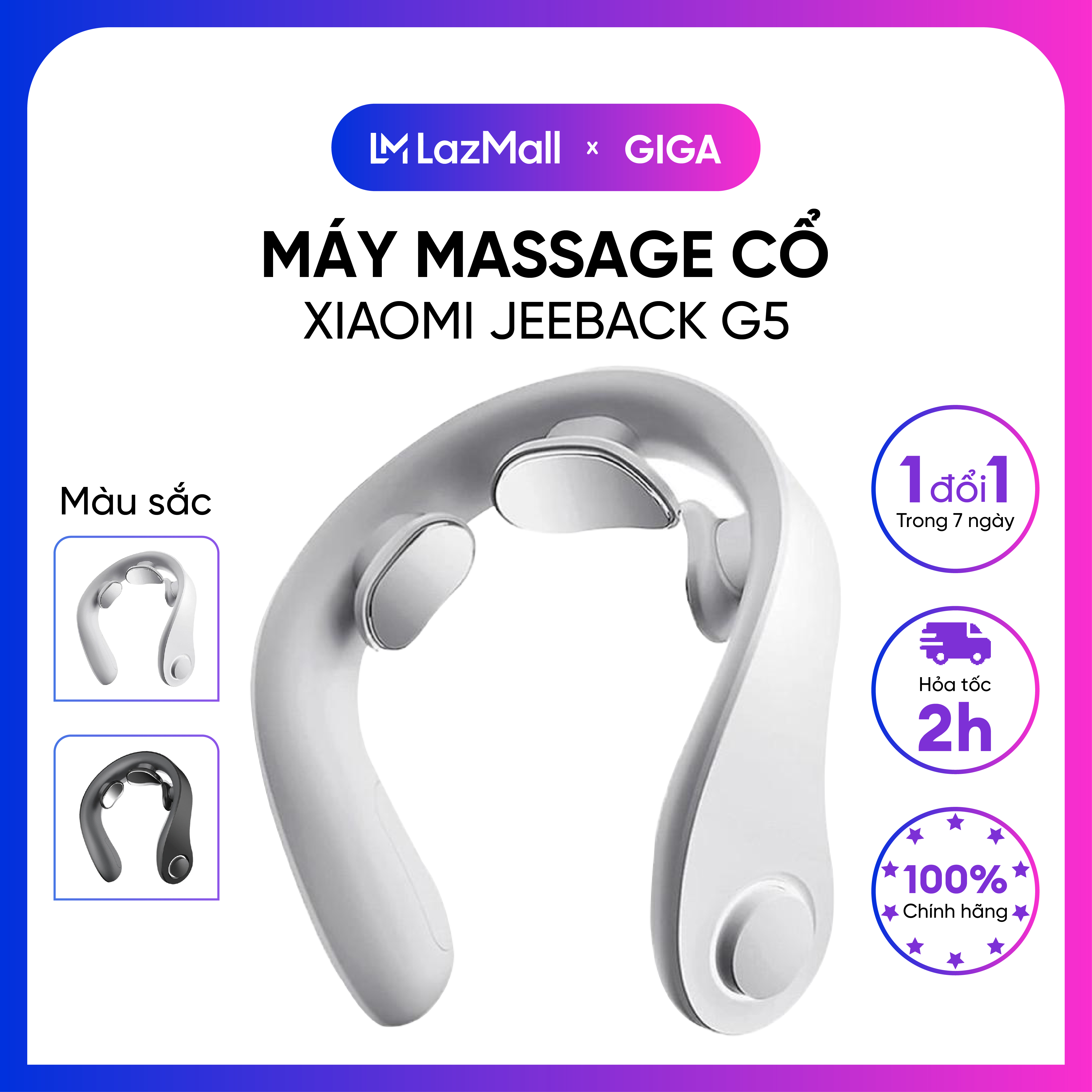 Máy massage cổ thông minh Xiaomi Jeeback G5