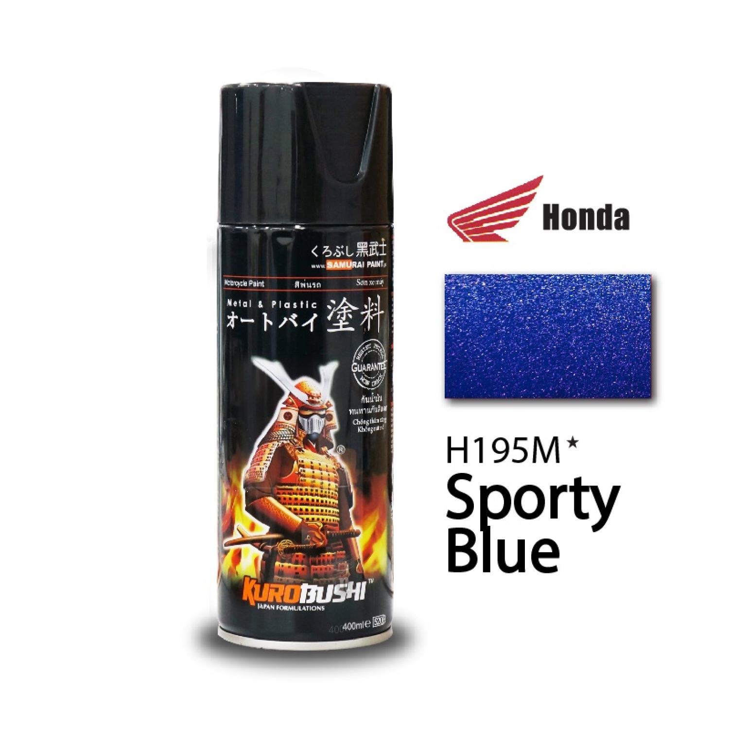 Sơn Samurai sơn xịt xe máy H195M* MÀU XANH DƯƠNG