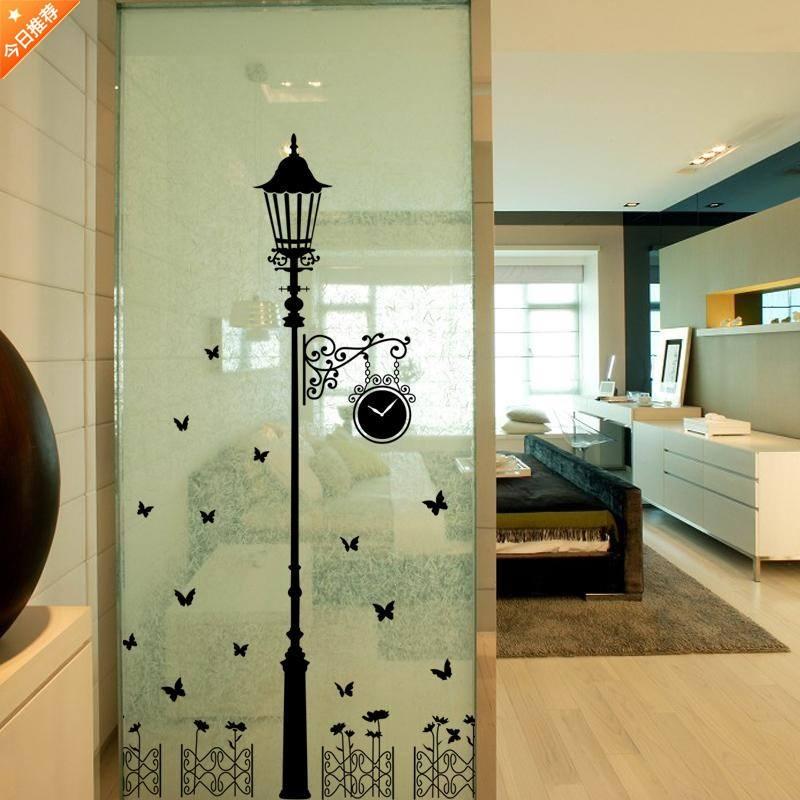 [HCM]DECAL DÁN TƯỜNG CÂY ĐÈN ĐEN