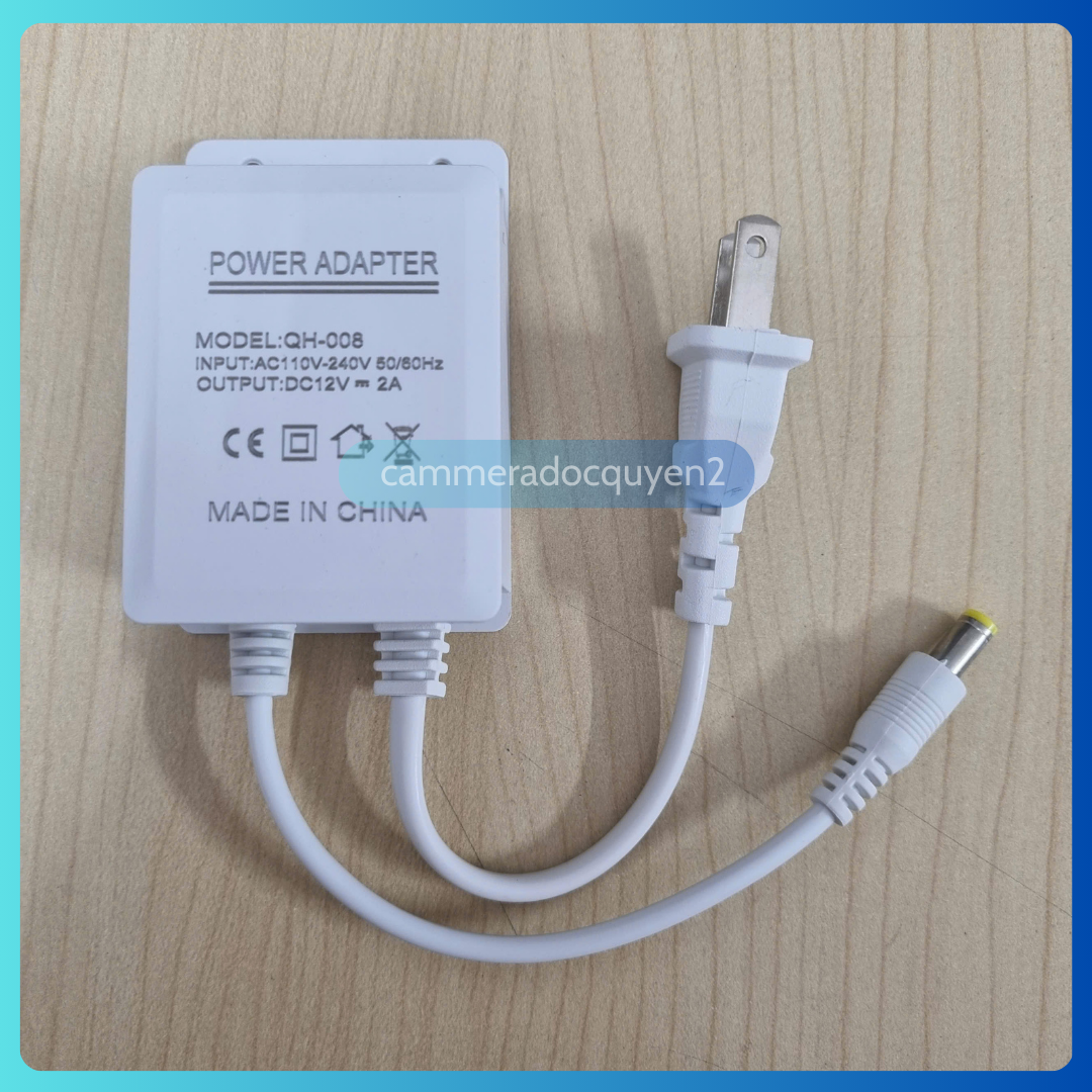 adapter 12v-2a , nguồn 12v2a hàng mới - adapter 12v 2a