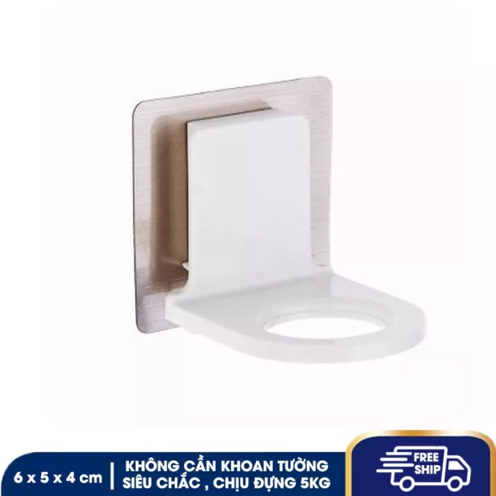 Móc treo chai dán tường - giá treo chai dầu gội, sữa tắm, xà phòng, nước rửa tay