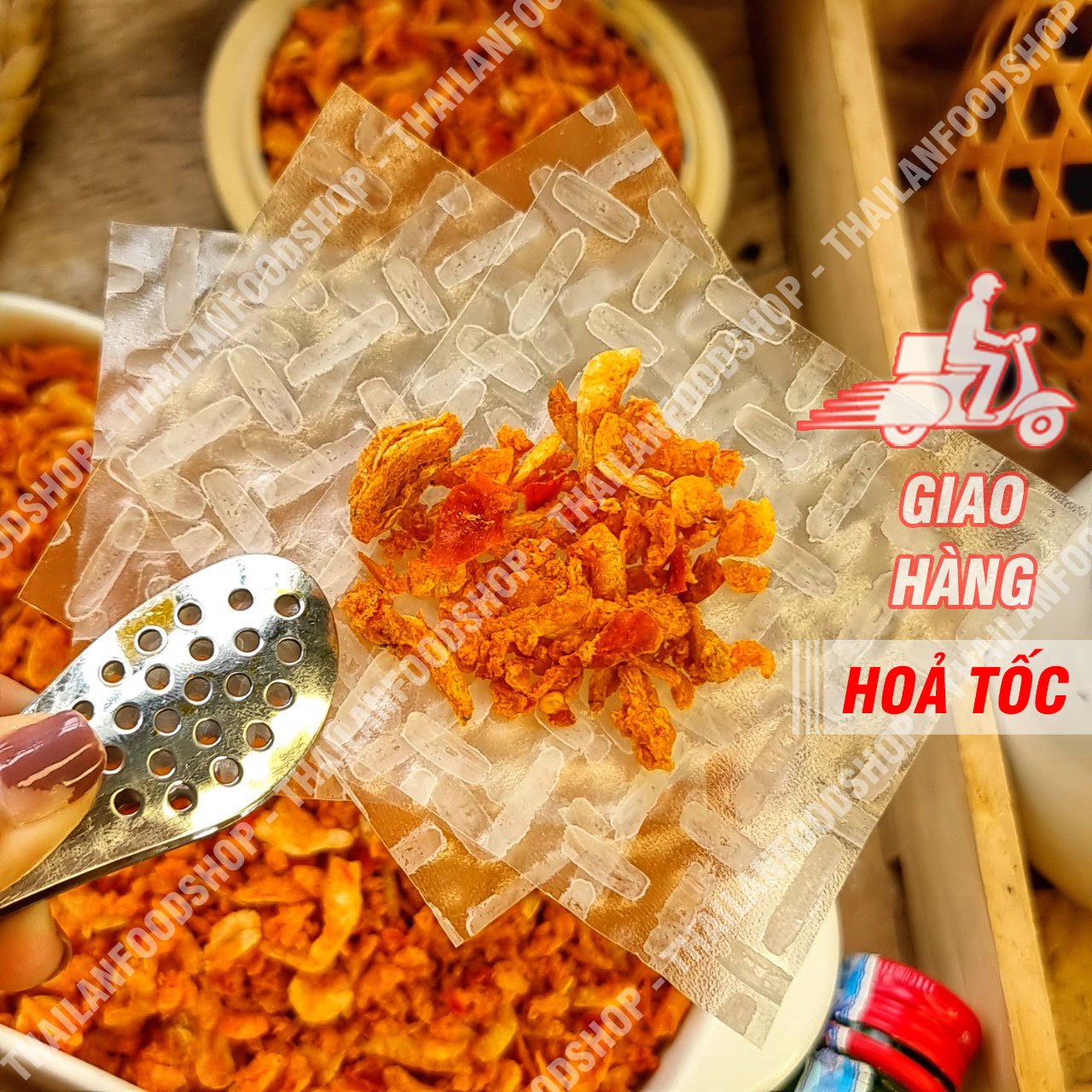 Muối Ruốc Tôm (Ruốc Sấy Muối Tôm) Tây Ninh - Hộp 350gr
