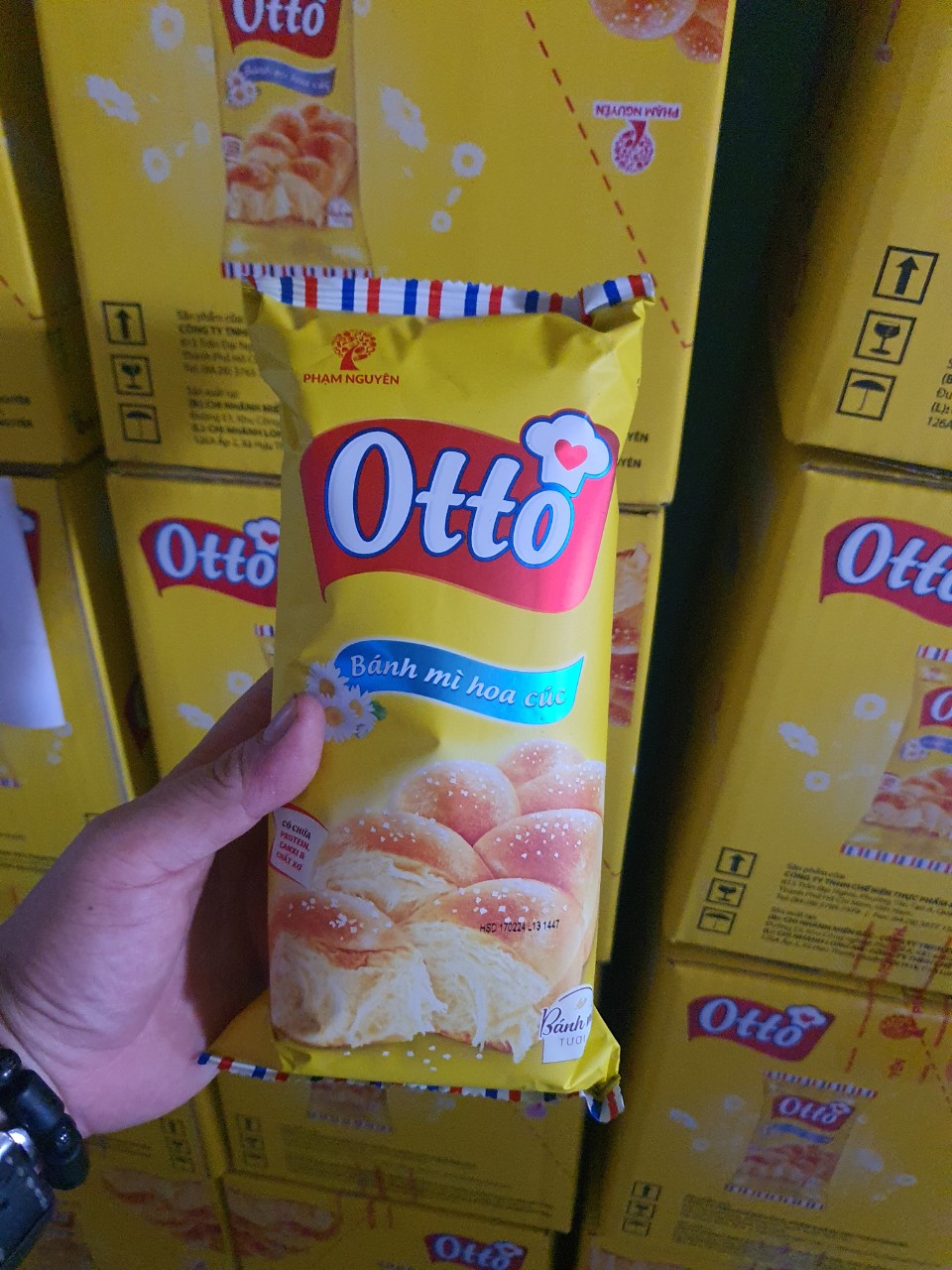 Bánh mì hoa cúc Otto 80g