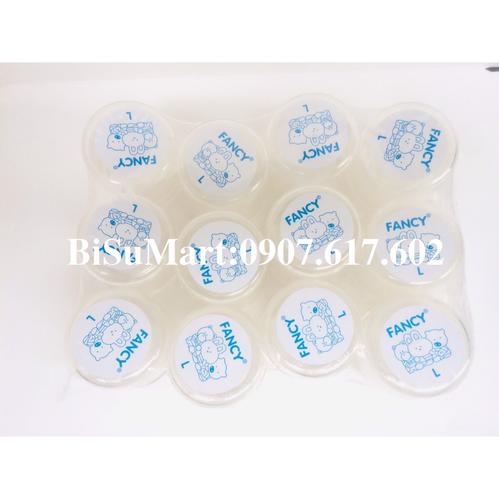 COMBO 12 Núm Vú LY cổ hẹp Silicone Siêu Mềm FANCY (Núm cổ nhỏ)