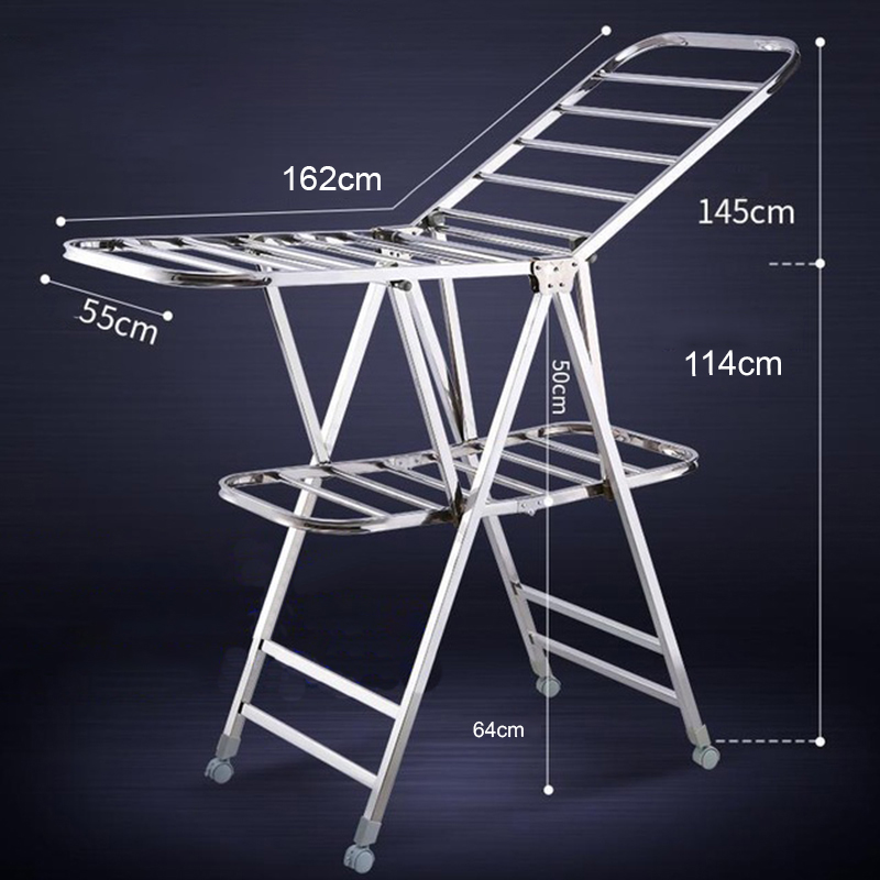 Giàn phơi đồ thông minh đa năng - Gấp gọn cao cấp - 2024