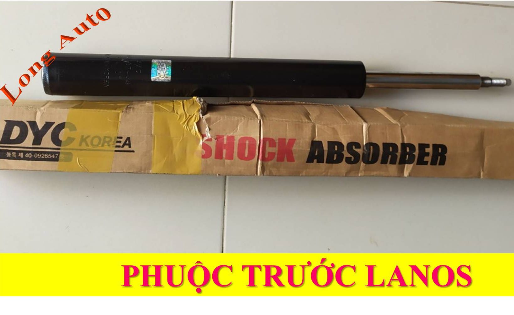 CẶP PHUỘC TRƯỚC XE LANOS (2 CÂY)