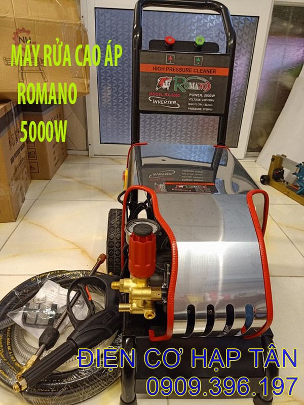 Máy rửa xe romano 4kw rx-5000 - cao áp