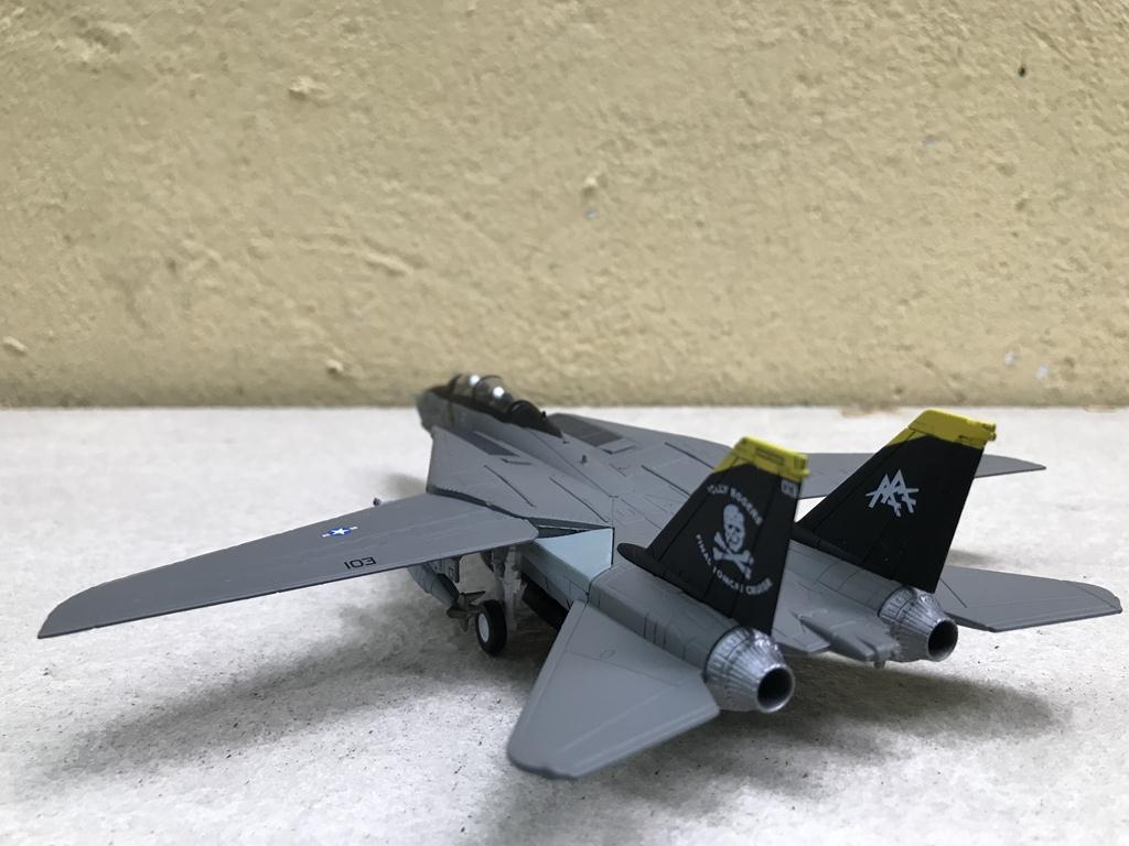 Model of F-14A Tomcat V-84 1/100 Aircraft