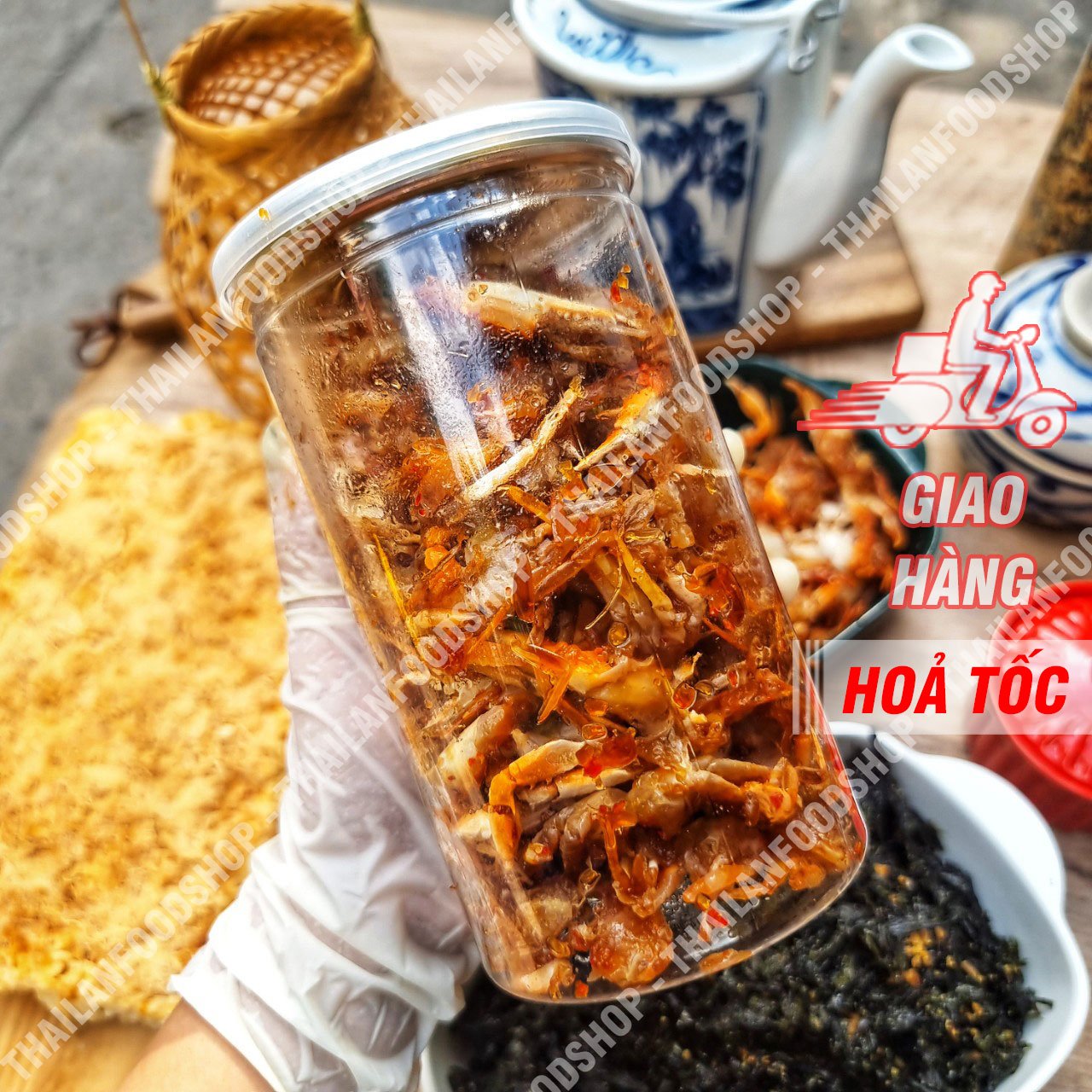Ghẹ Sữa Rim Giòn - Lon 250gr